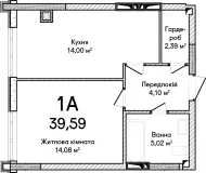 Купити 1-кімнатну квартиру  в Ірпені