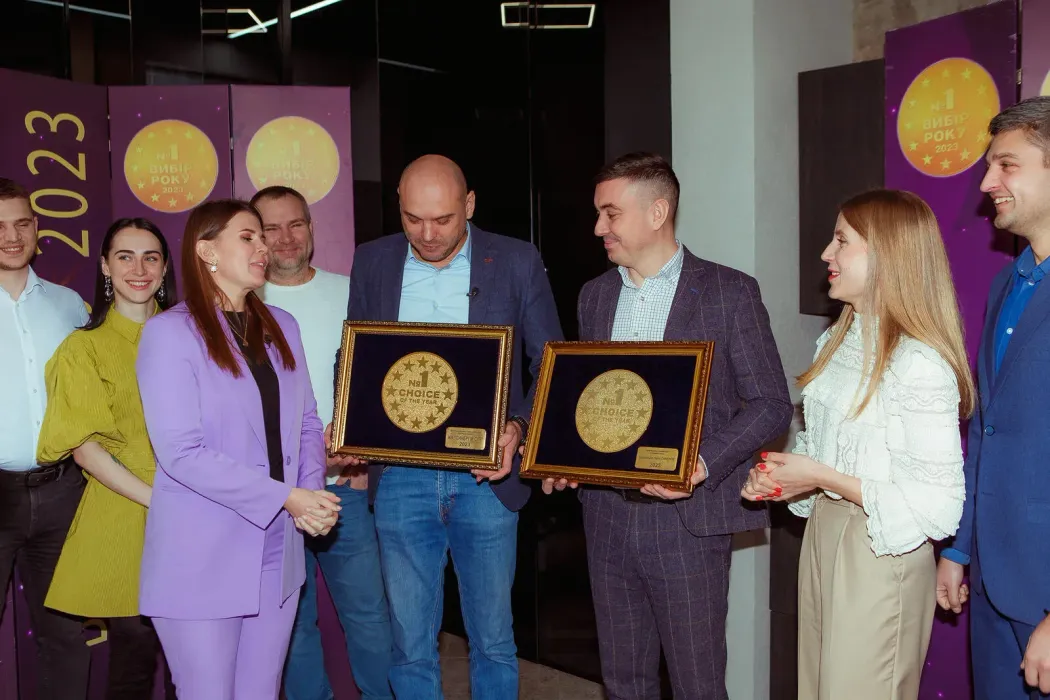 П’ятий рік поспіль Будівельну групу Синергія визнали девелопером №1 в передмісті Києва у премії "Вибір року"