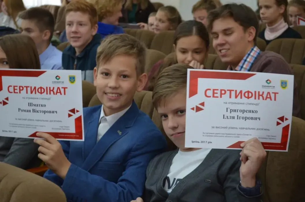 Учні Ірпеня, відмінники навчання та спорту, будуть отримувати стипендію від БГ “Синергія”