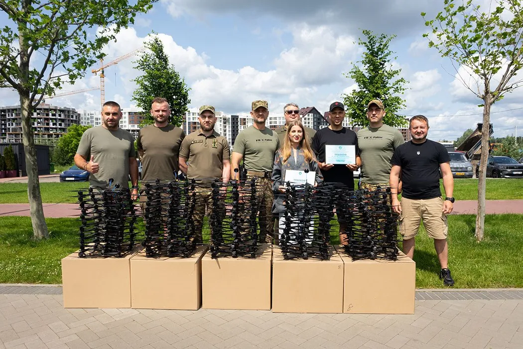 60 FPV-дронов – передано бригаде «Рубеж» Нацгвардии!