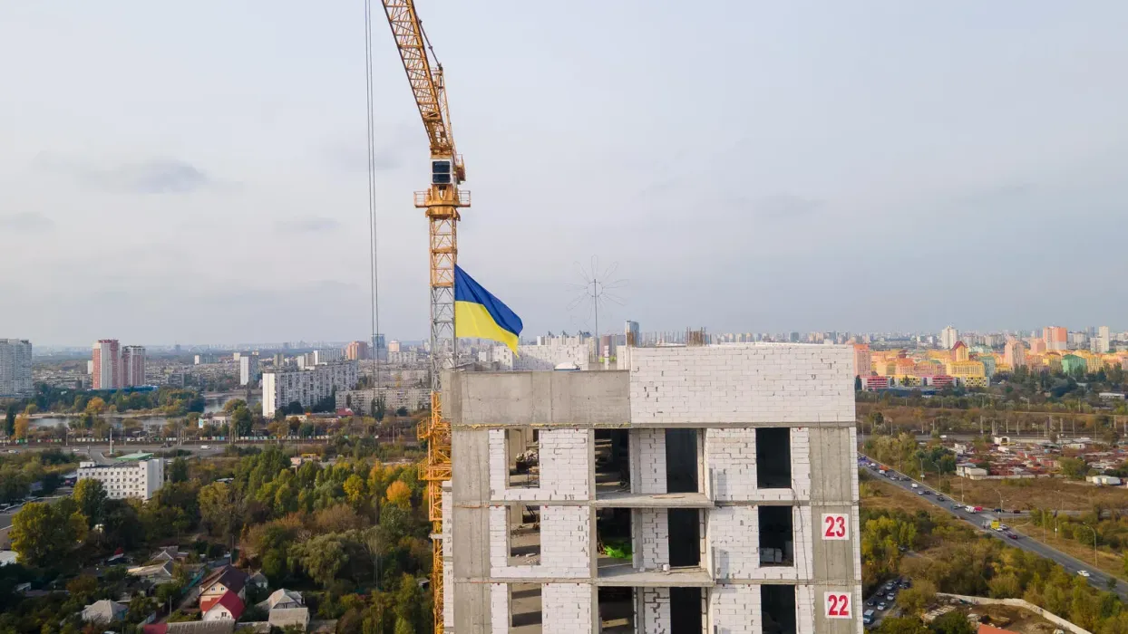 100% готовность монолита: во 2 доме ЖК Синергия Киев завершили монолитные работы