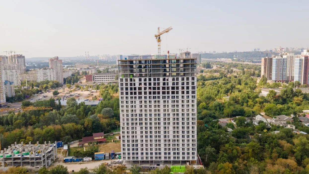 Завершуємо монолітні роботи 2 будинку ЖК Синергія Київ