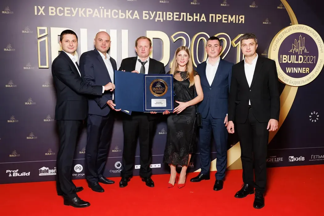 ЖК “Синергія Сіті” — житловий комплекс року за версією премії IBuild від Конфедерації будівельників України
