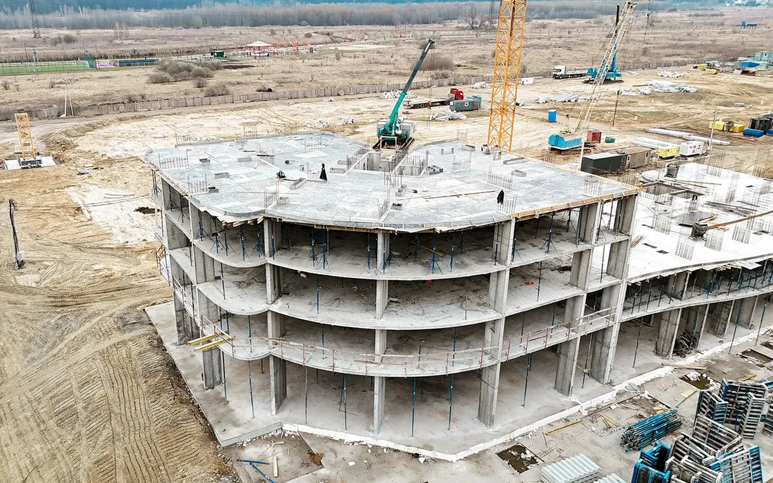 Ход строительства новой очереди Синергия Сити: 38, 39 и 40 дома