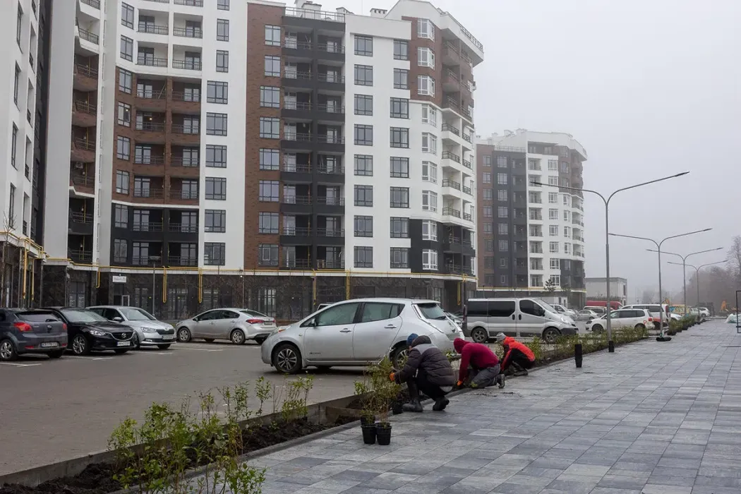 Дайджест про благоустрій ЖК Синергія Сіті: що готово до початку весни