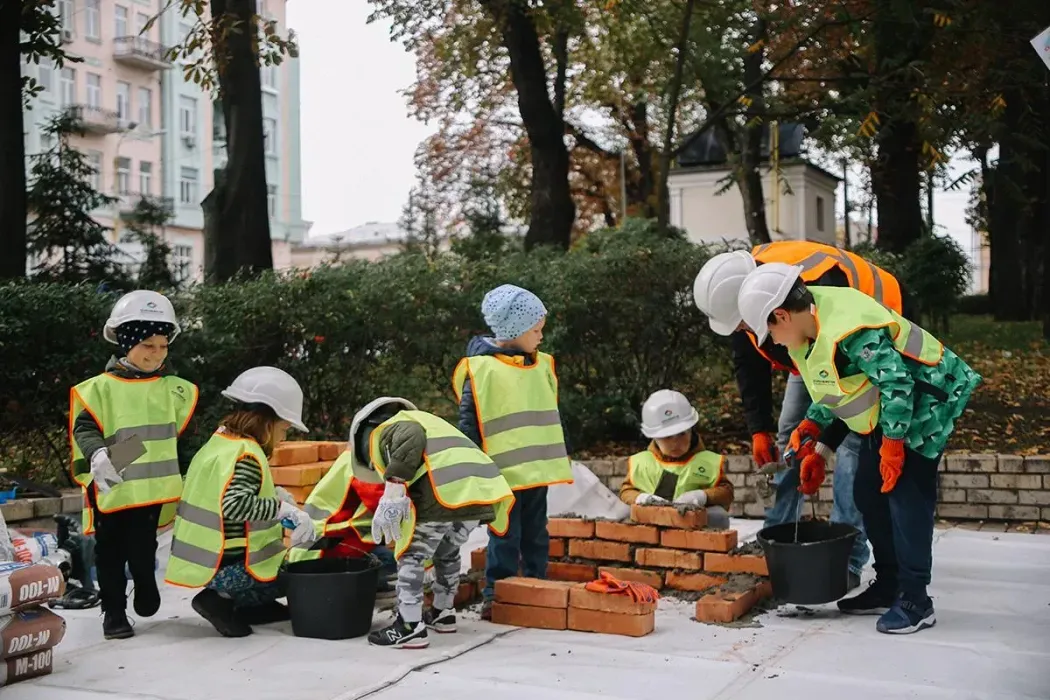 В парку ім. Т. Шевченка з'явився «будівельний майданчик»