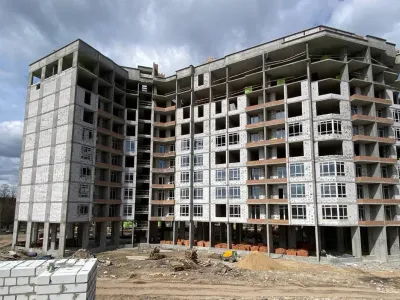 Все за графіком. В 10 та 11 секціях ЖК Синергія Сіті кипить робота 
