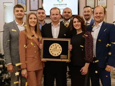 Будівельну групу "Синергія" визнали найкращим забудовником 2020 року на фестивалі "Вибір року"
