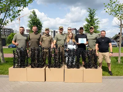 60 FPV-дронов – передано бригаде «Рубеж» Нацгвардии!