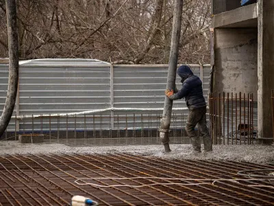 Продолжается строительство подземного паркинга в ЖК Синергия Киев от Строительной группы Синергия