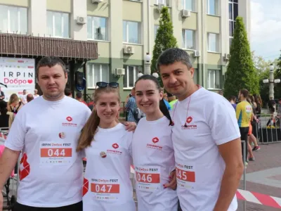 Участь в благодійно-спортивному фестивалі IrpinDobroFest