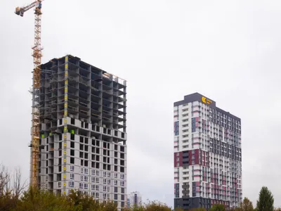 Ход строительства ЖК Синергия Киев в октябре