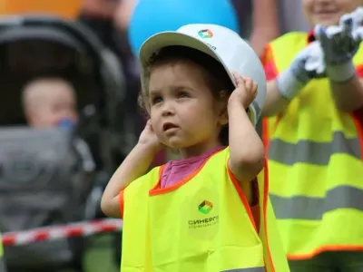 Професія будівельника від БГ "Синергія" для освітнього проекту "Місто професій"