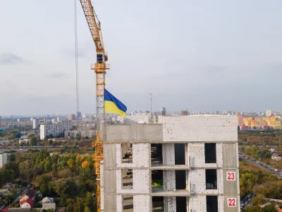 100% готовность монолита: во 2 доме ЖК Синергия Киев завершили монолитные работы