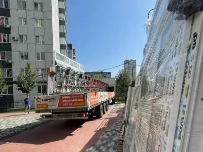 Государственная поддержка в действии: сегодня, в День независимости Украины, приехали первые окна для жильцов ЖК Синергия 3 и ЖК Синергия 3+