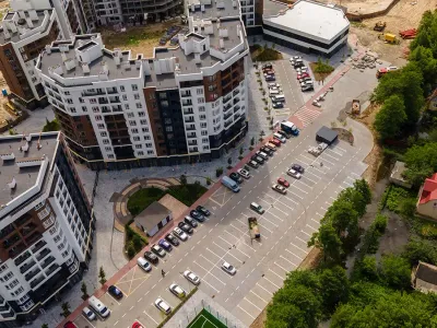 В ЖК Синергія Сіті збудували нову частину парковки для мешканців та гостей комплексу
