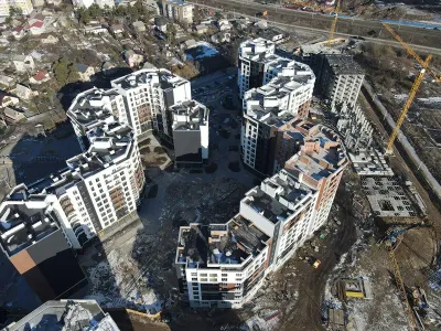 Ежемесячный фотоотчет со стройплощадок Строительной группы Синергия от 15 января 2022 года