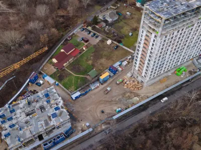 Ход строительства ЖК Синергия Киев за февраль