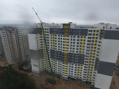 В ЖК Green Side встановили газову трубу для подальшого пуску газу в дахову котельню для опалення житла