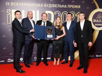 ЖК “Синергія Сіті” — житловий комплекс року за версією премії IBuild від Конфедерації будівельників України
