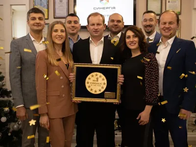 Будівельна Група “Синергія” знову здобула статус №1 на ринку в премії Вибір року 2020!