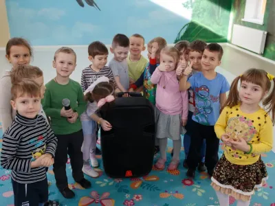 Дітки - в садок, а там – приємний подарунок від Синергії!