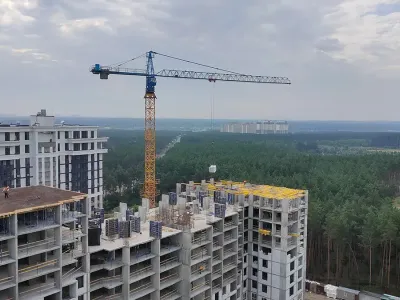 Готовність моноліту до 82%: в ЖК City Park II черга активно тривають будівельні роботи