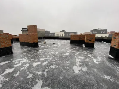 Влаштування покрівлі в ЖК City Park ІІ черга