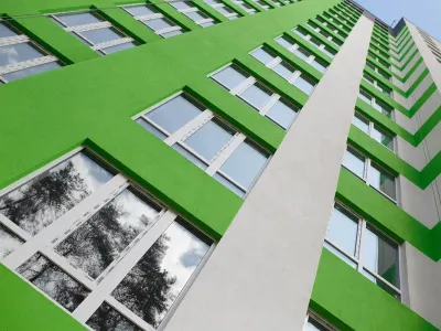 Фасади будинків ЖК “City Park” вже фарбуємо!