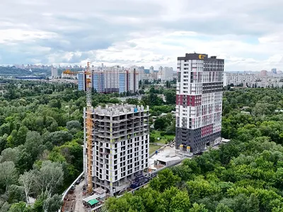  В ЖК Синергия Киев начали устанавливать еще два лифта OTIS