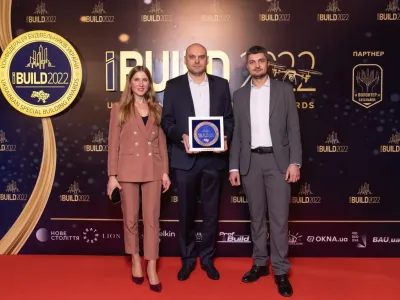 Строительная группа Синергия получила звание Девелопера 2022 в UKRAINIAN SPECIAL BUILDING AWARDS IBUILD 2022
