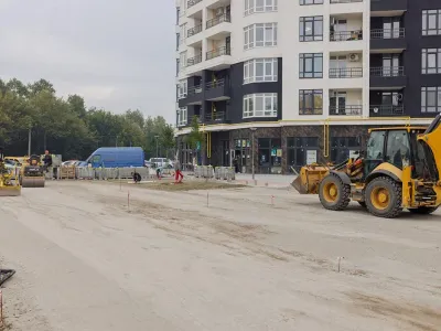 Создаем вместительную парковку около 10 и 11 домов ЖК Синергия Сити