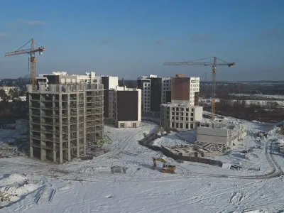Моноліт готовий на 85%. В 10 та 11 секціях ЖК Синергія Сіті готові вже 8 поверхів!