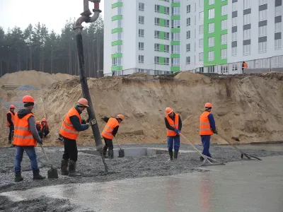 В другій черзі ЖК City Park розпочали бетонну підготовку під фундамент