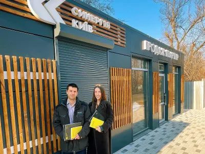 Урочисте відкриття відділу продажів в ЖК Синергія Київ