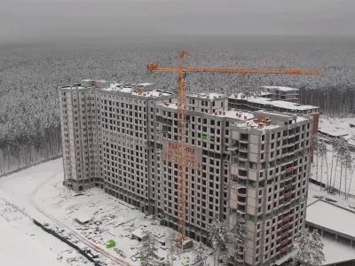 Панорама зимового City Park - роздивіться будинок по-новому