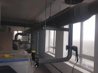 Продовжуємо облаштування дахової газової котельні в ЖК "City Park" 