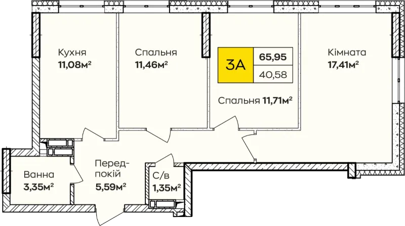 Купити 3-кімнатну квартиру в Ірпені