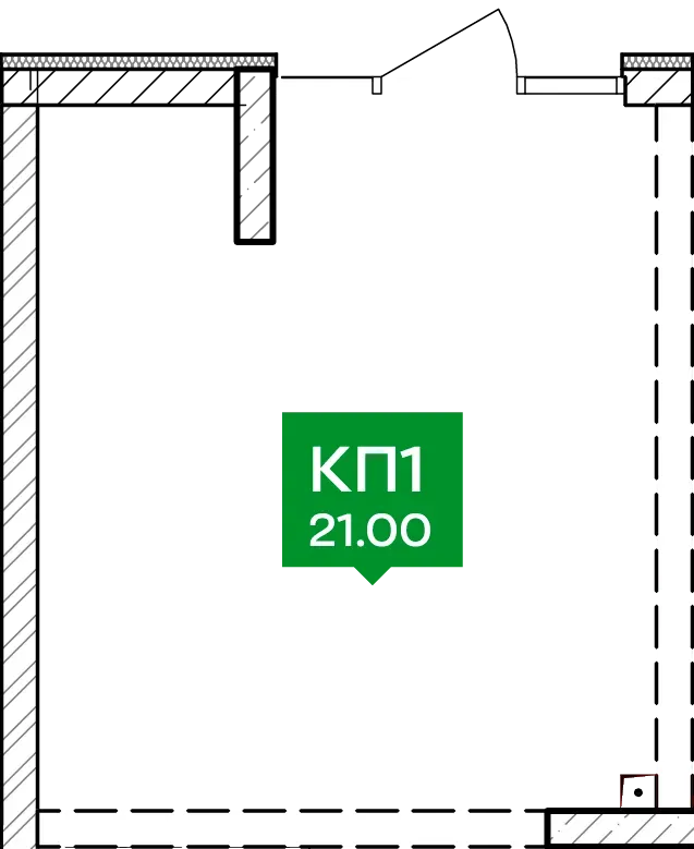 Купить 1-комнатную квартиру в Ирпене