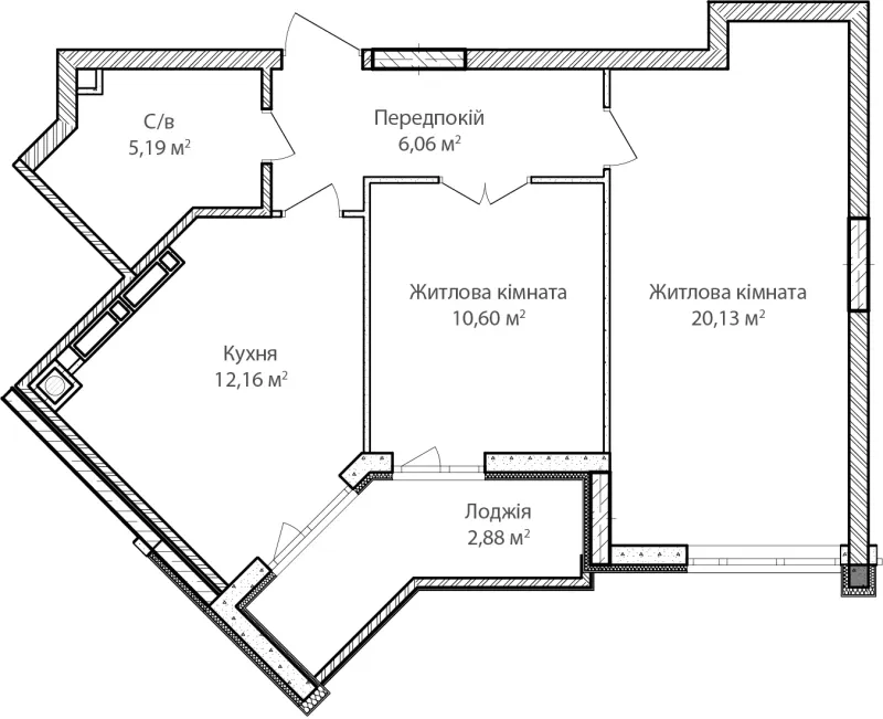 Купити 2-кімнатну квартиру в Ірпені