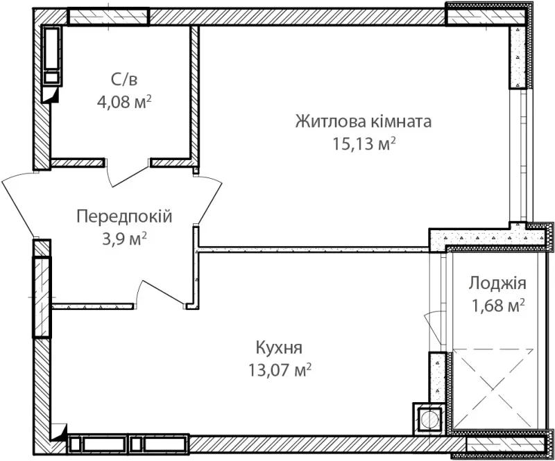 Купити 1-кімнатну квартиру в Ірпені