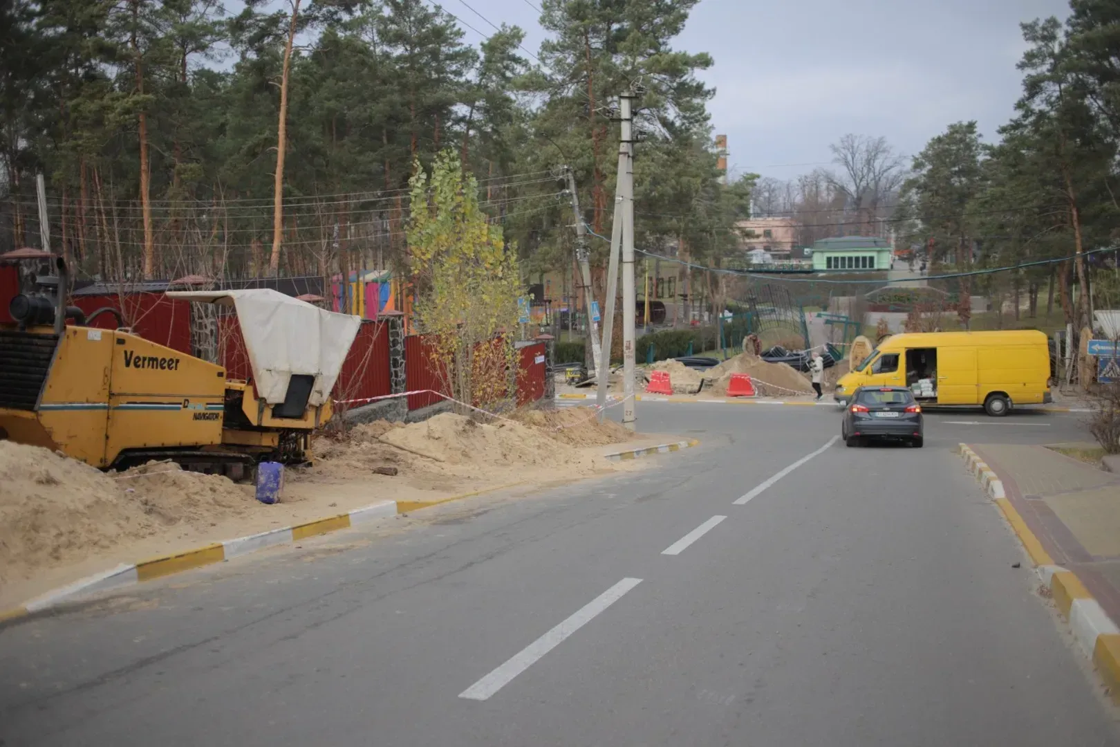 Прогрес влашутвання елетромереж до ЖК City Park та ЖК Green Side за тиждень - 5