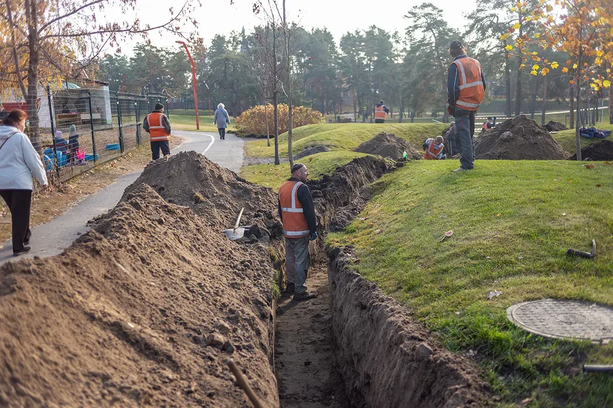 Прогрес влаштування електромереж до ЖК City Park та ЖК Green Side за тиждень - 6