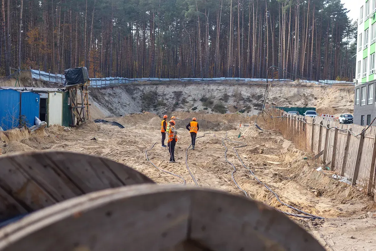 Прогрес влаштування електромереж до ЖК City Park та ЖК Green Side за тиждень - 19