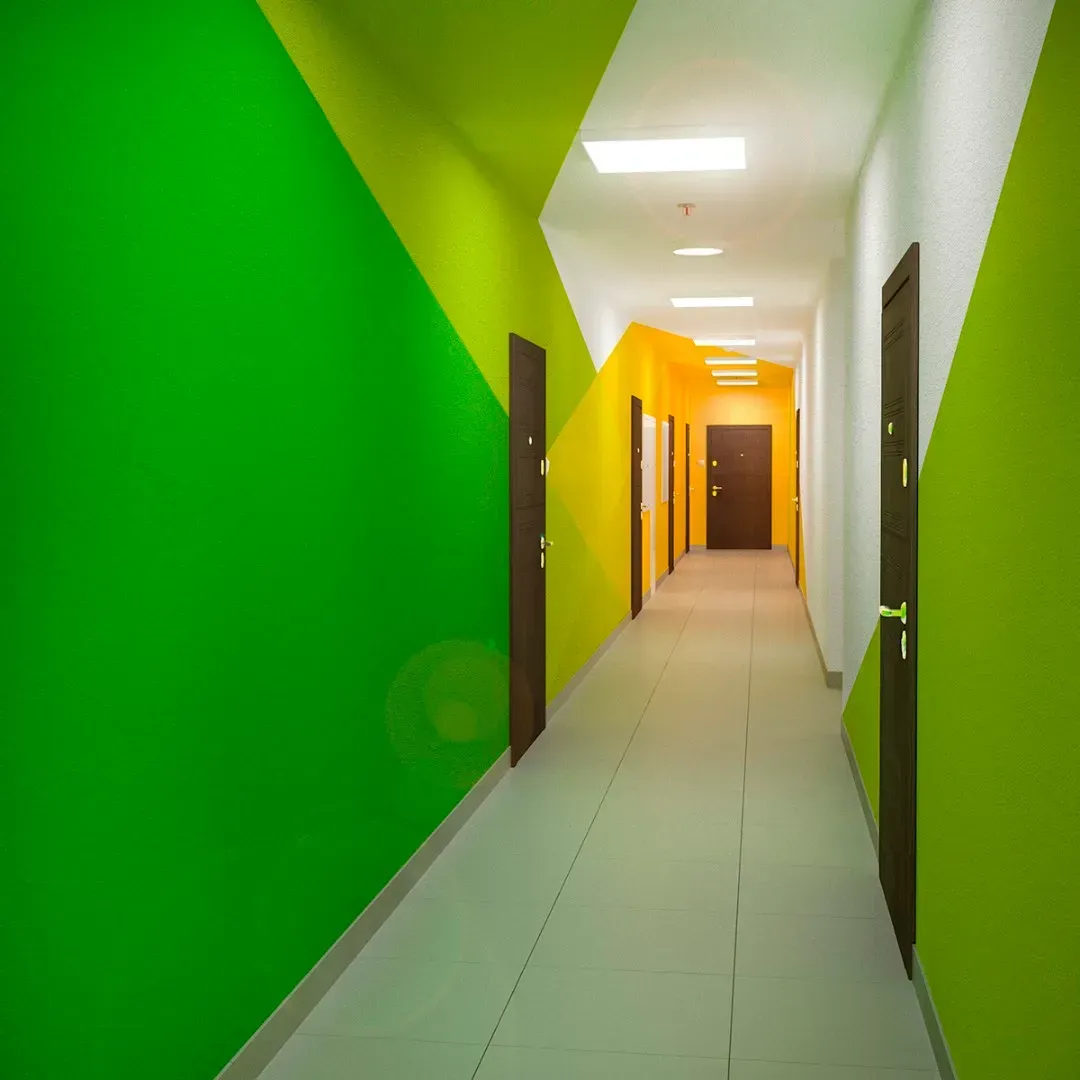 Свіжий дизайн інтер'єру житлового комплексу Green Side - 7