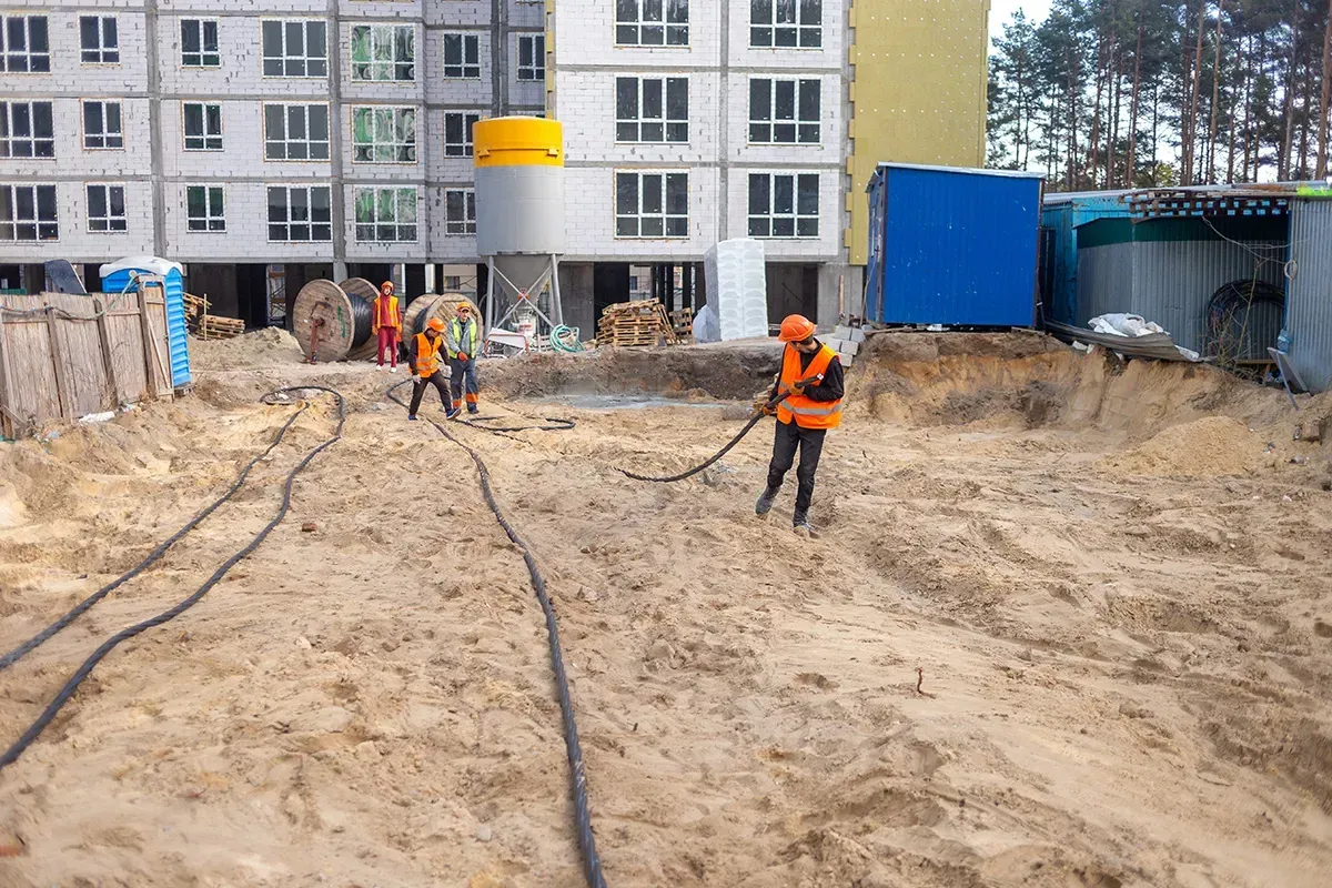 Прогрес влаштування електромереж до ЖК City Park та ЖК Green Side за тиждень - 20