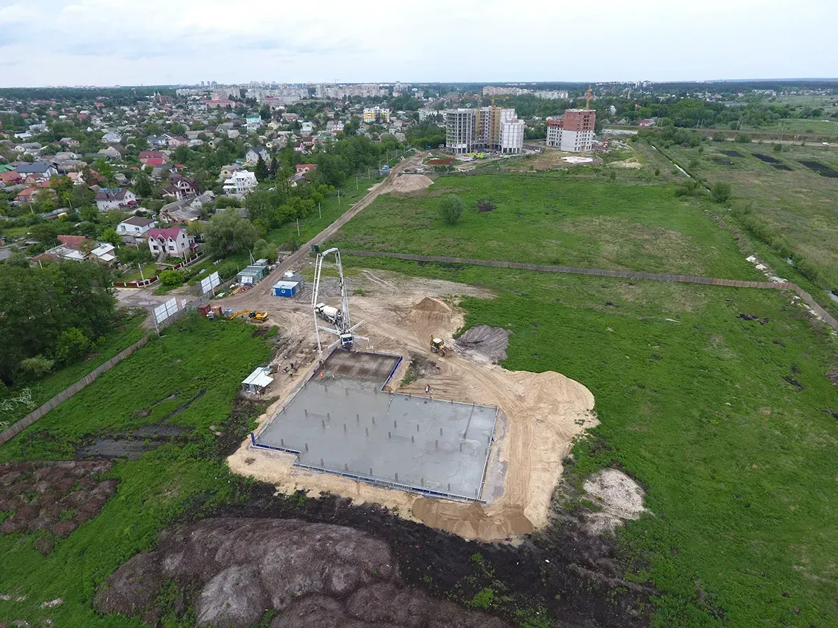 В Ирпене заложили фундамент новой школы, которую возводит Строительная группа Синергия - 2
