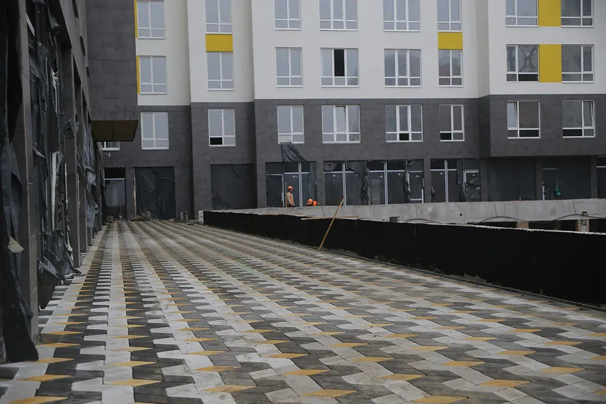 Роботи з благоустрою біля 5 черги ЖК Green Side вже розпочалися. Скоро двір-парк буде готовий! - 2