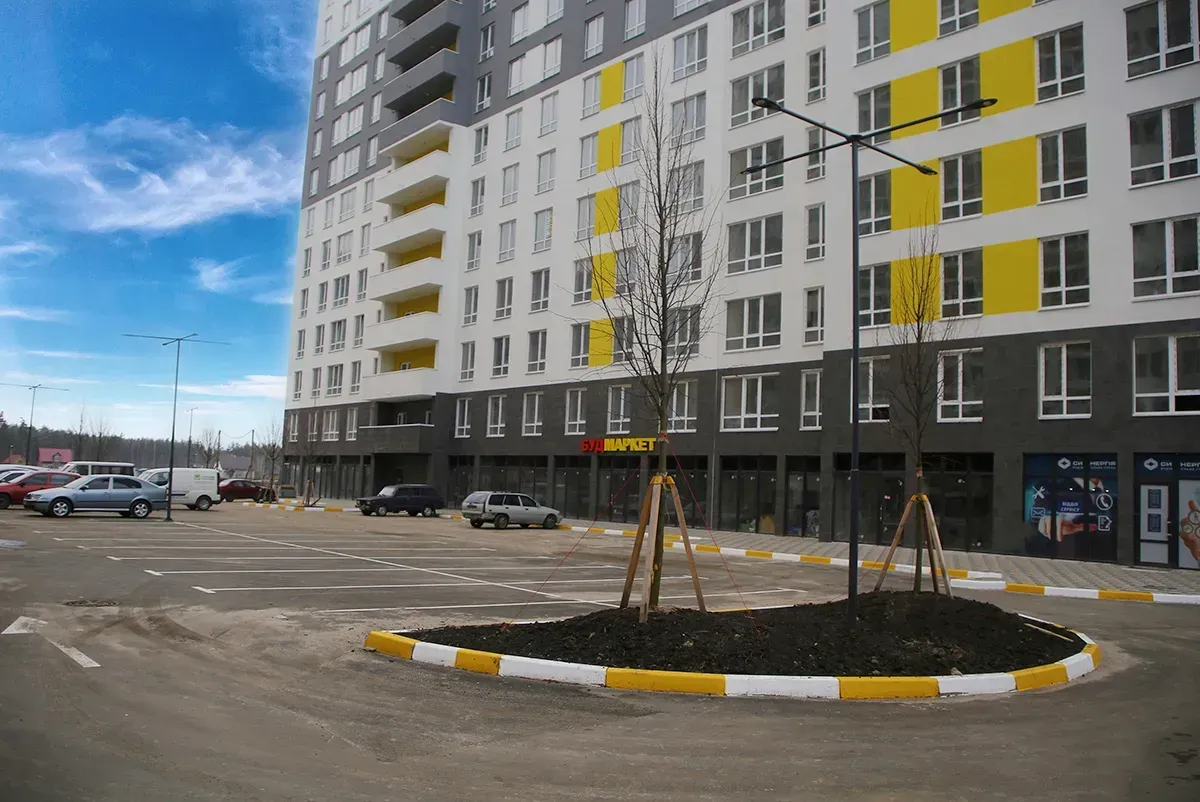 Починаємо створювати зелений двір-парк в ЖК Green Side - 2