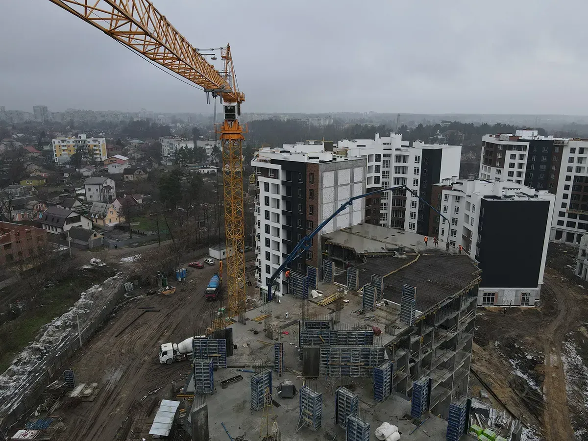 Динаміка монолітних робіт в 10 та 11 секції ЖК Синергія Сіті вражає! - 4